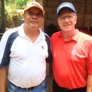 El Salvadoran pastor with American man